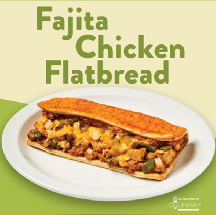 Fajita Chicken Flatbread